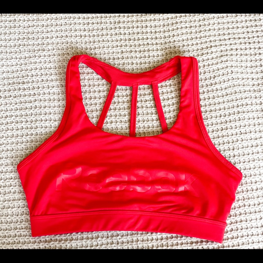 ❕NEW❕Red Reebok Sports Bra